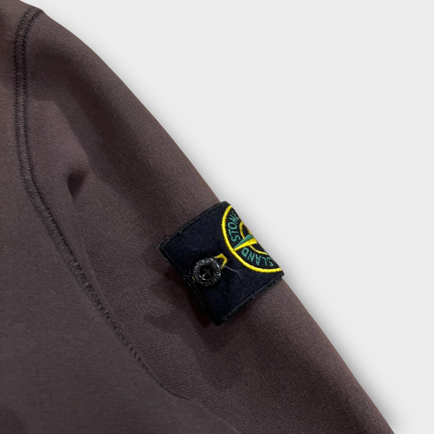 Sweat Stone Island Marron - S