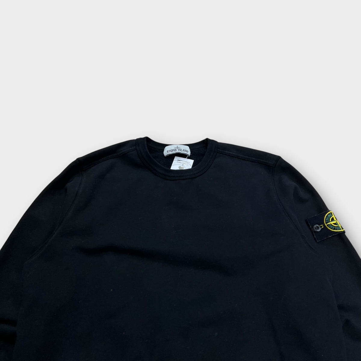 Sweat Stone Island Noir - S