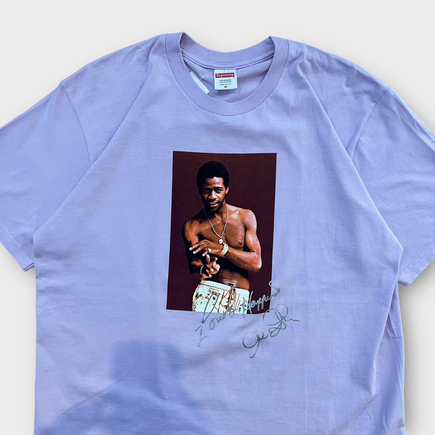 T-Shirt Supreme Lila "Al Vert" - M