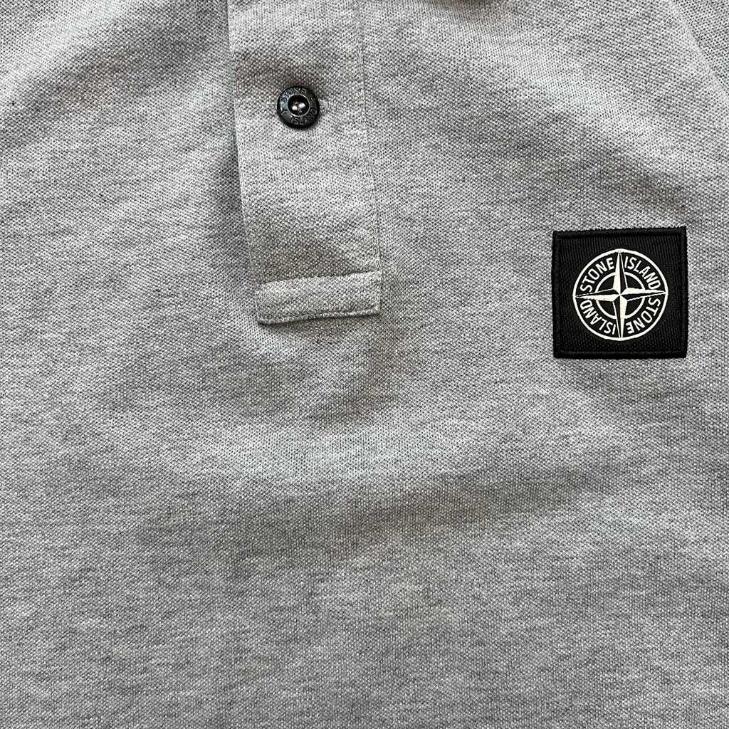 Polo Stone Island gris - s