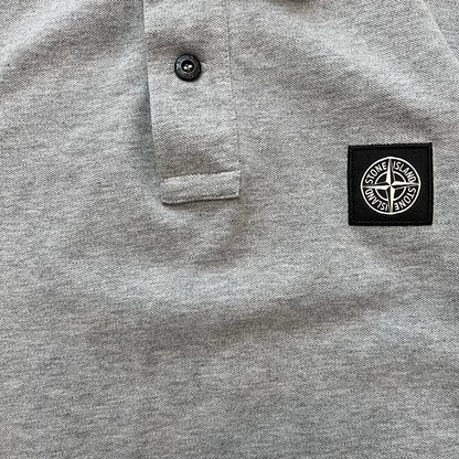 Polo Stone Island gris - s
