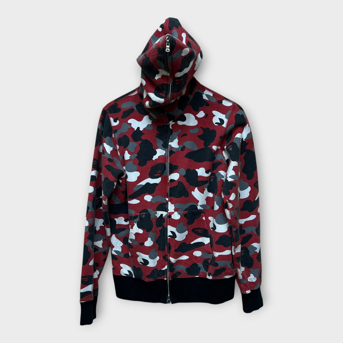 Veste Bape Shark rouge - L (Fit M)