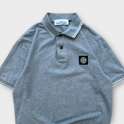 Polo Stone Island gris - s