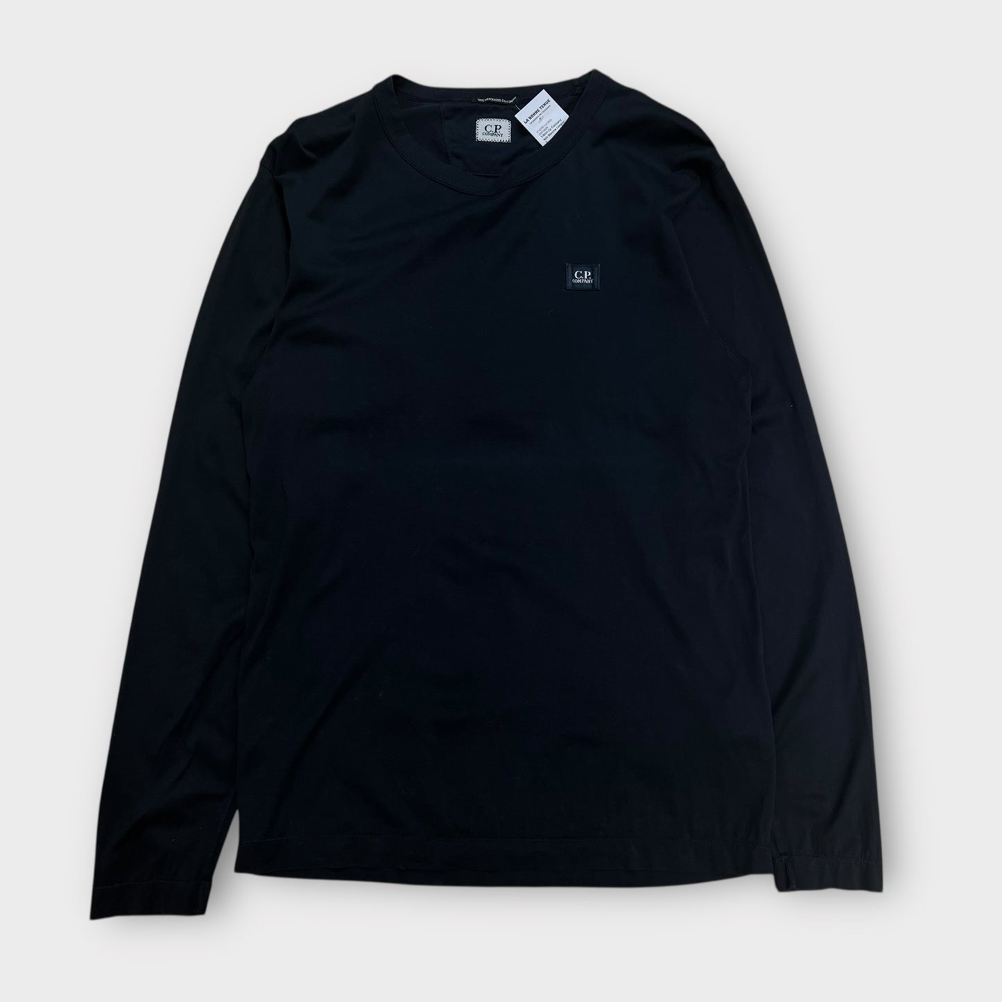 T-Shirt Cp Company Noir Manche Longue - S