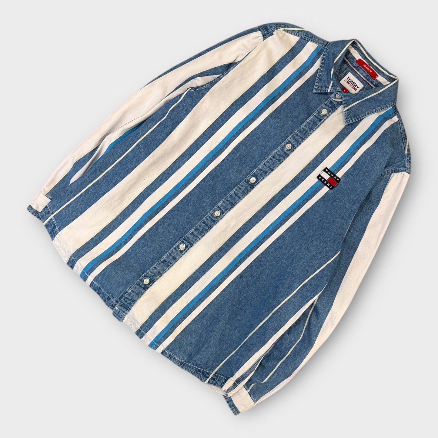 Chemise jeans rayé Tommy Hilffiger - L