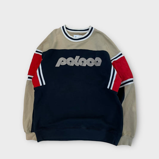 Sweat Palace bleu marine "Quilter Crew Navy" - M