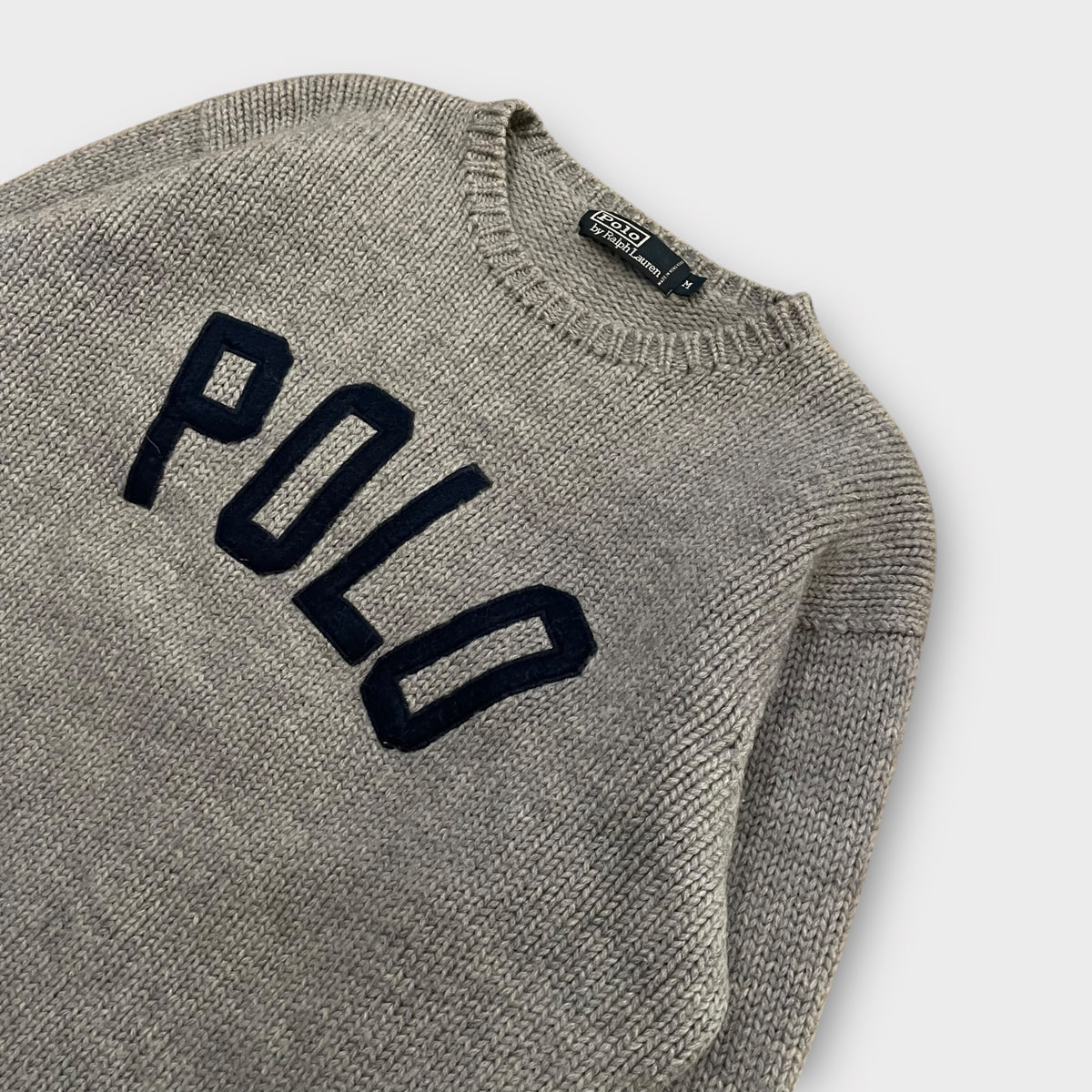Pull "Polo" Ralph Lauren gris - M