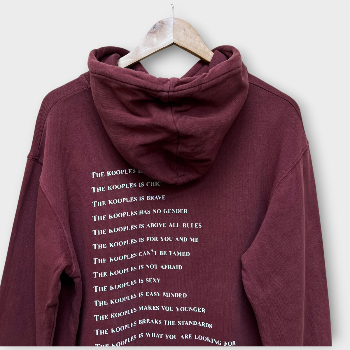 Hoodie The Kooples rouge - M