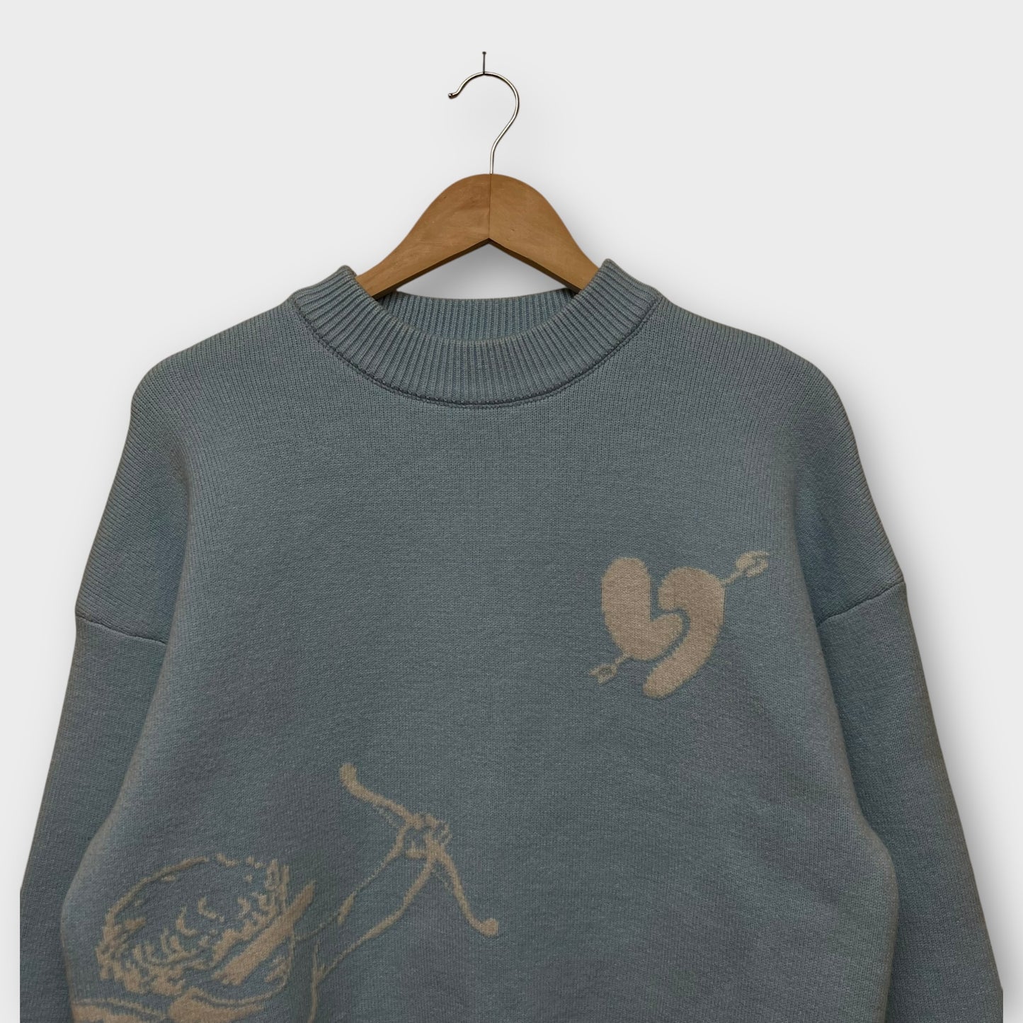 Pull bleu ciel Loyality - M