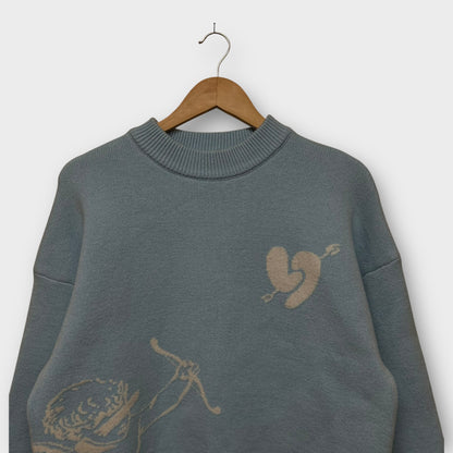 Pull bleu ciel Loyality - M