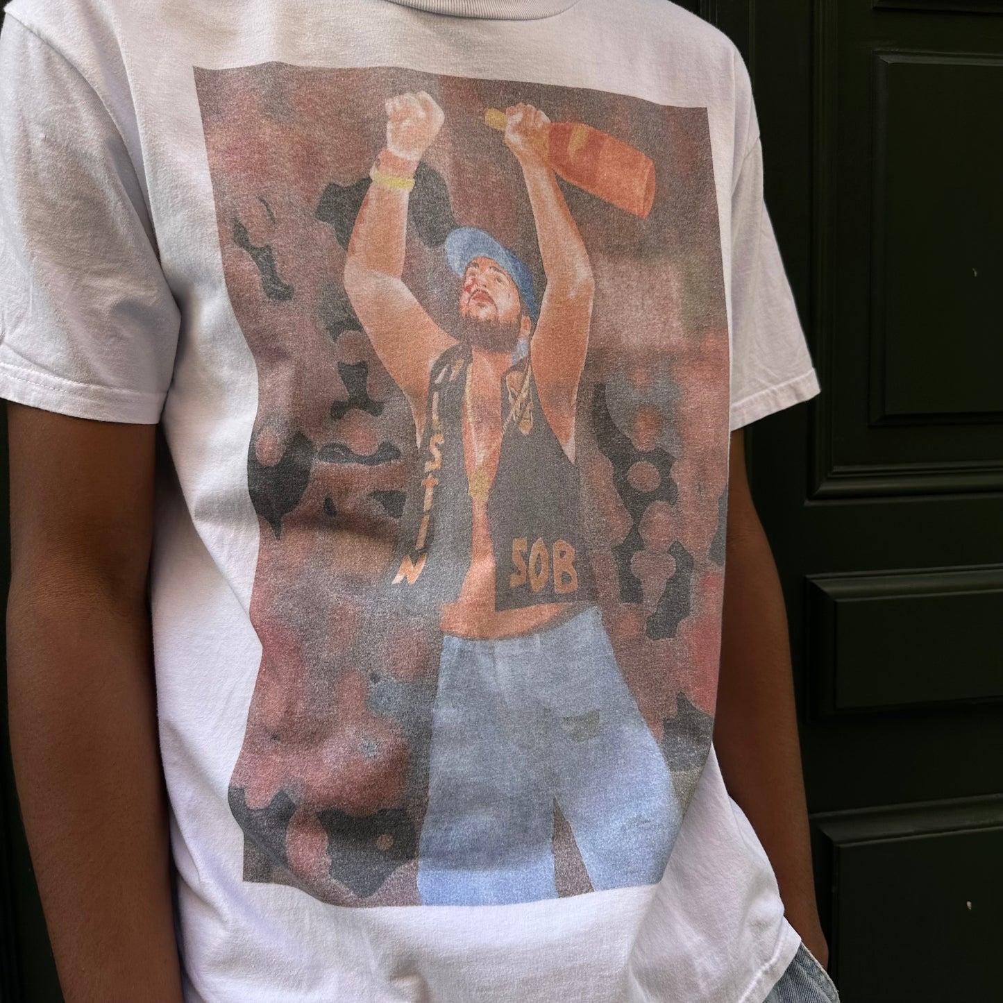 VLone A$ap Yams white t-shirt - XL