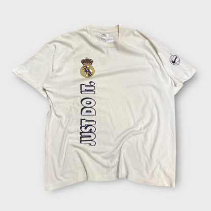 T-shirt Nike vintage 90's Real Madrid - XL