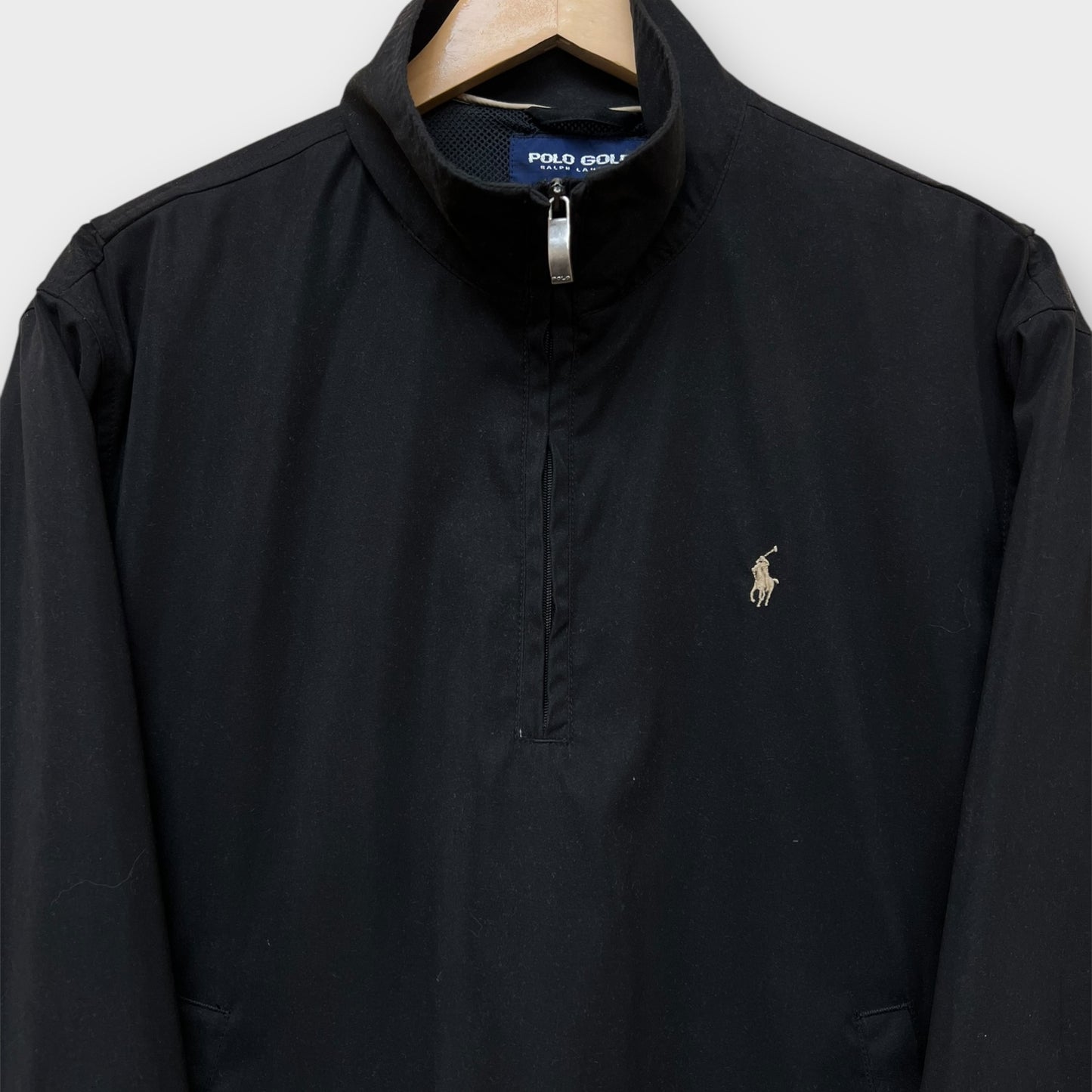 Half Zip Polo Golf Ralph Lauren noir - S