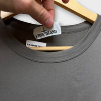 T-shirt Stone Island gris - S