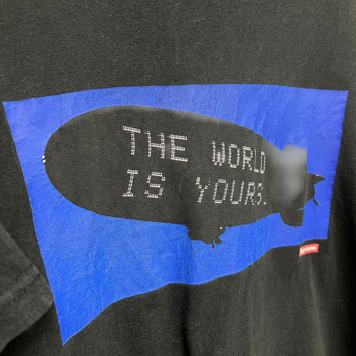 T-shirt Supreme The World is Yours - L