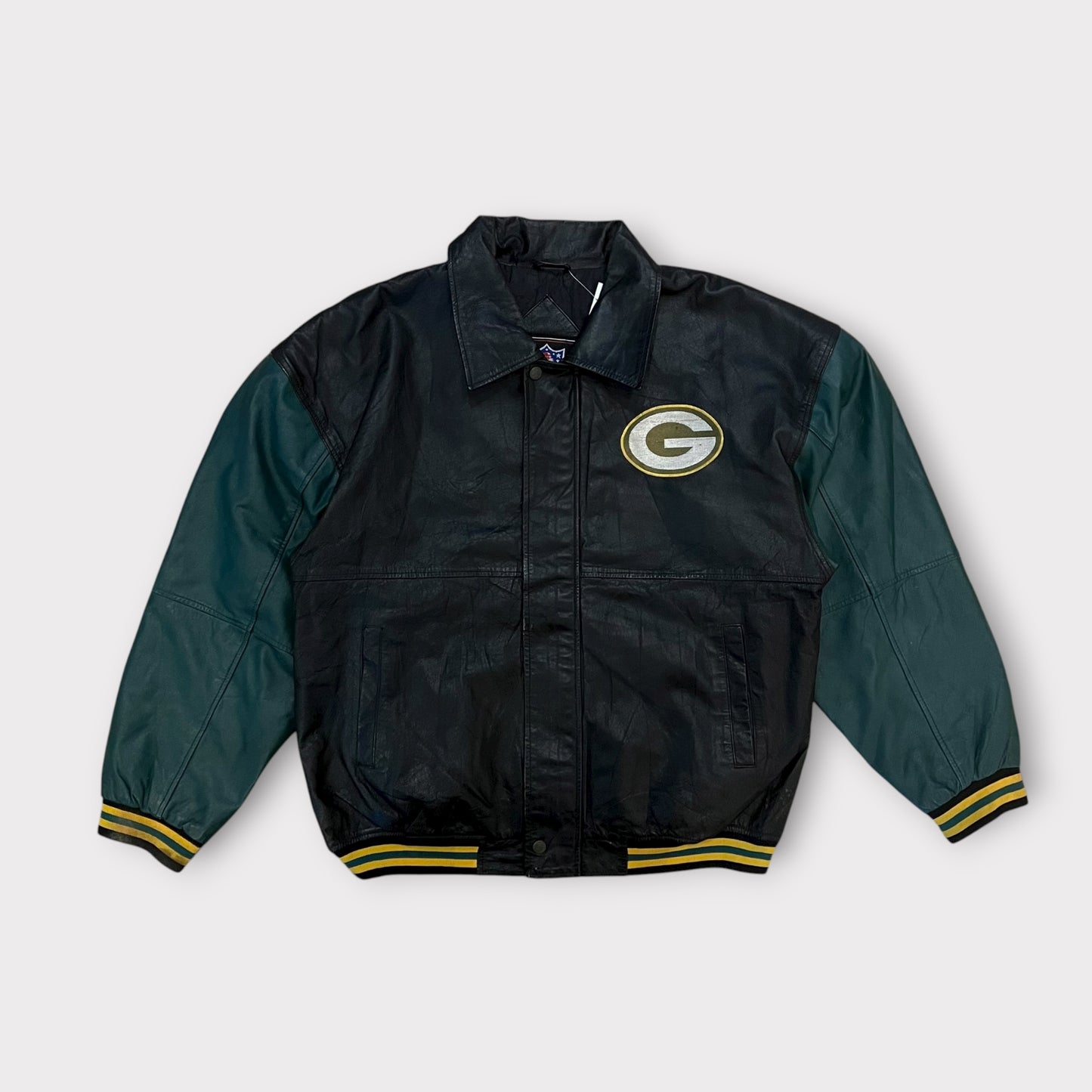 Veste Green Bay Packers En Cuir - M
