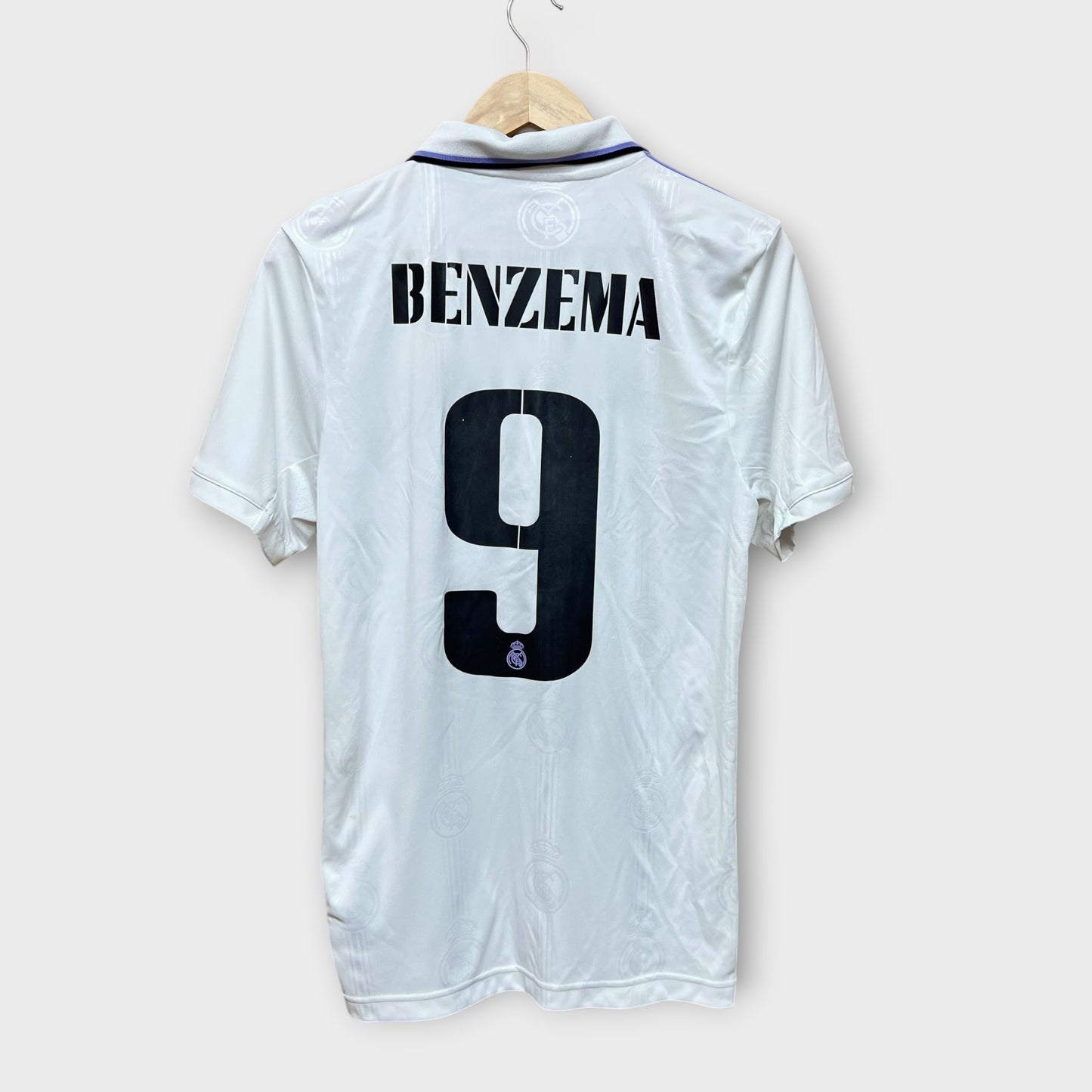 Maillot Real Madrid Blanc Benzema - S