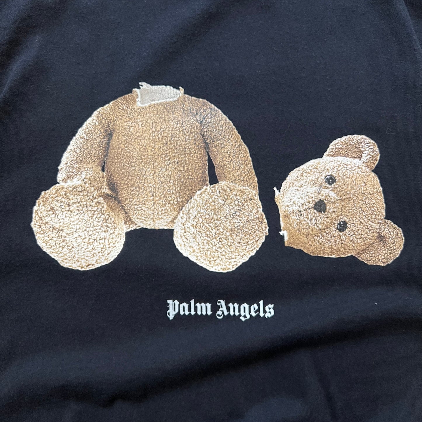 T-Shirt Palm Angels Bear Noir - XS