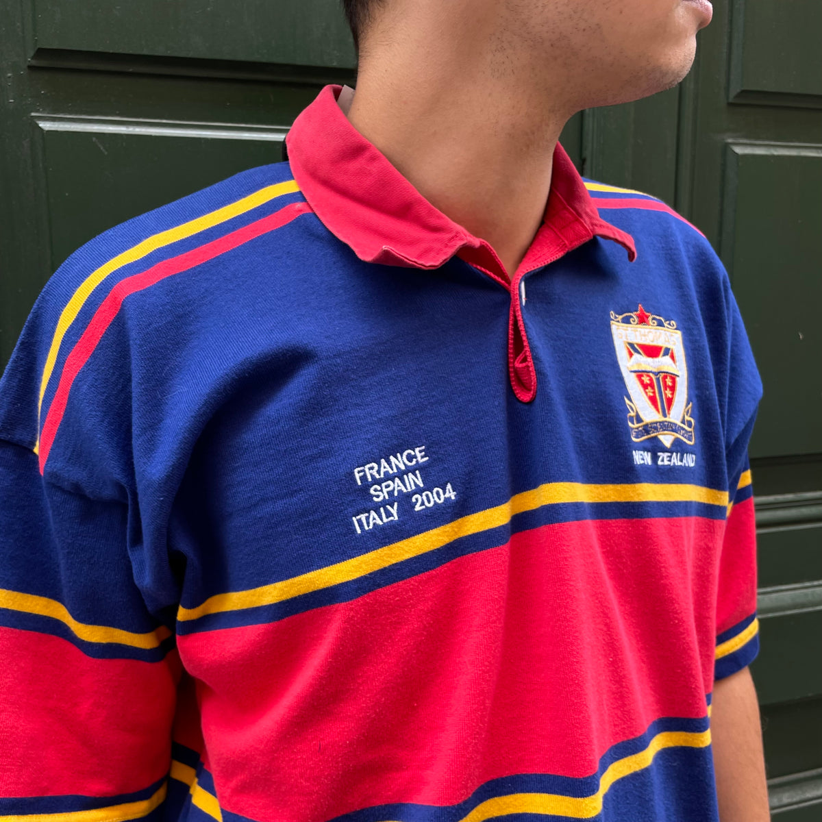 Polo vintage Canterbury / France - Spain 2004 - XL