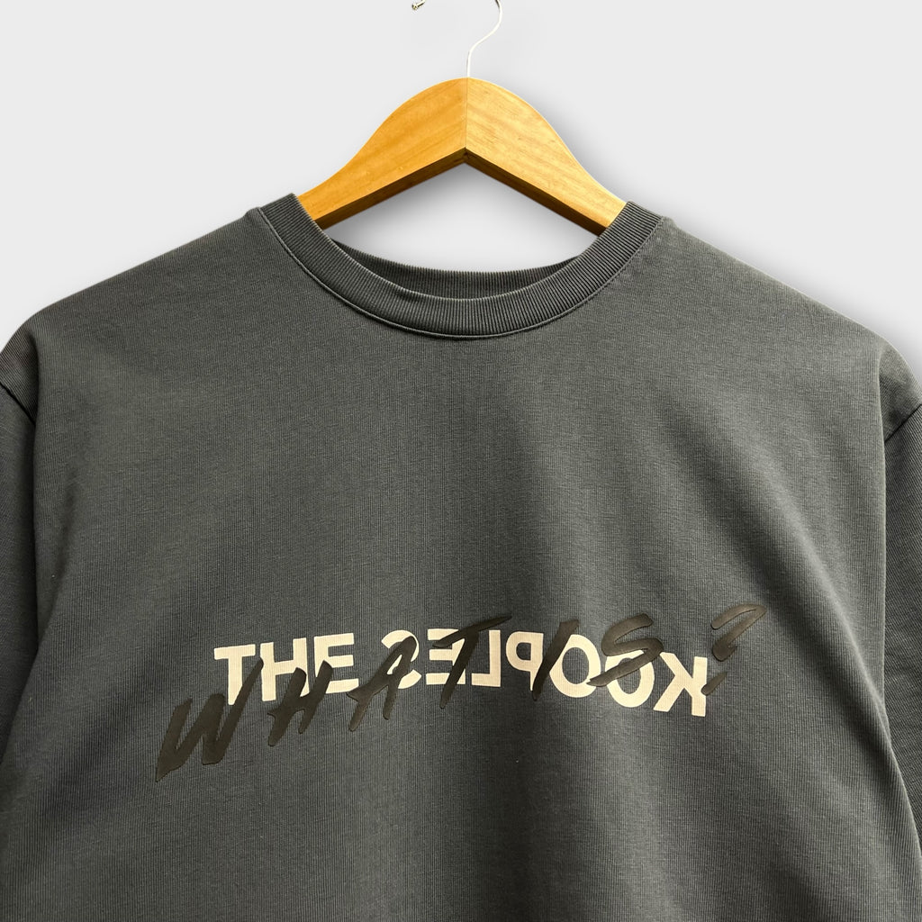 T-Shirt The Kooples "What Is ?" Gris - M