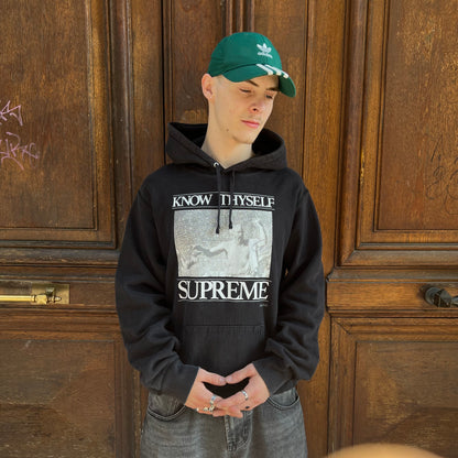 Supreme Hoodie Know Thyself noir - L (valeur 300€)