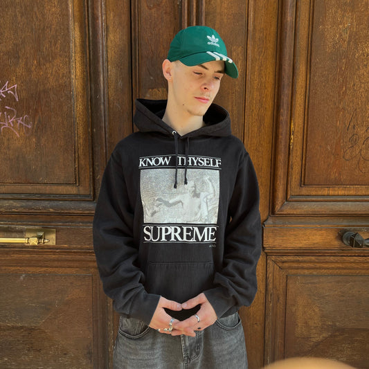 Supreme Hoodie Know Thyself noir - L (valeur 300€)
