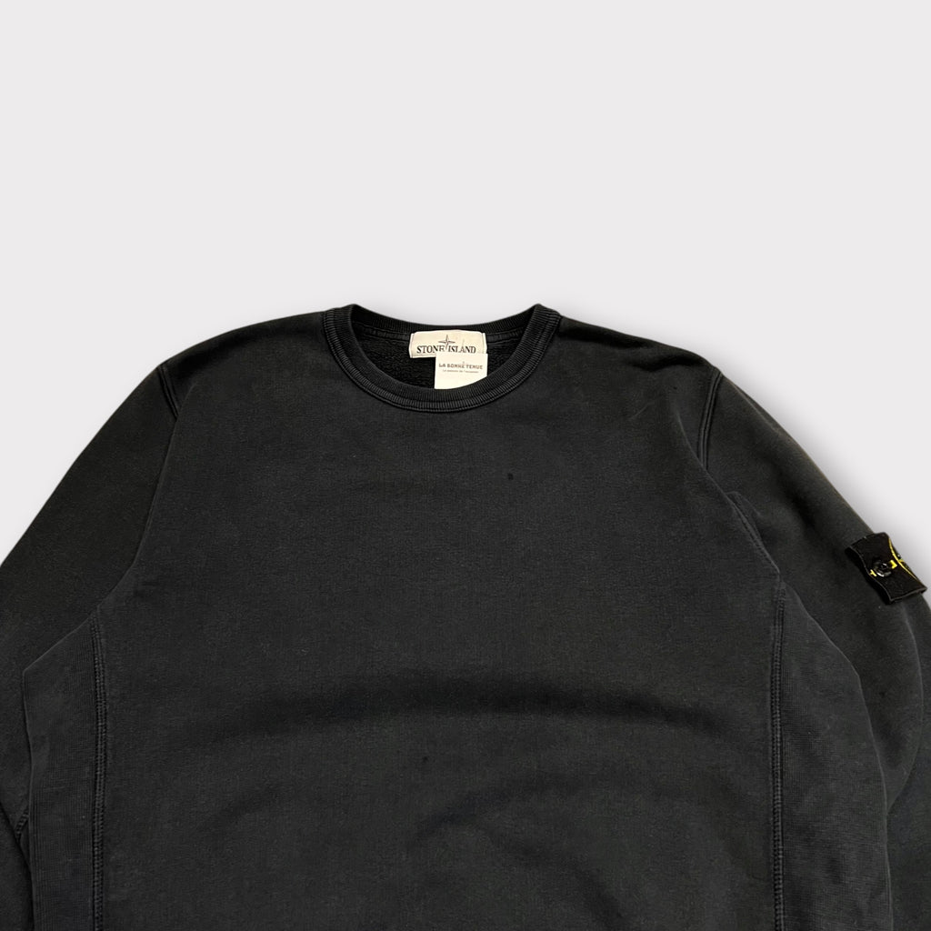 Sweat Stone Island Noir - L