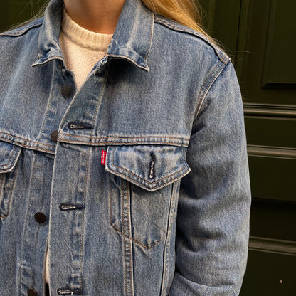 Veste Jeans Levi's broderie dans le dos - S