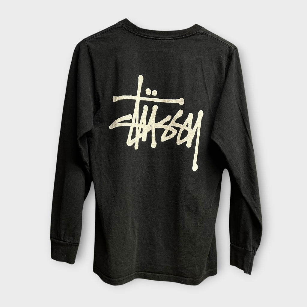 T-shirt Stussy Manche Longues Noir - S