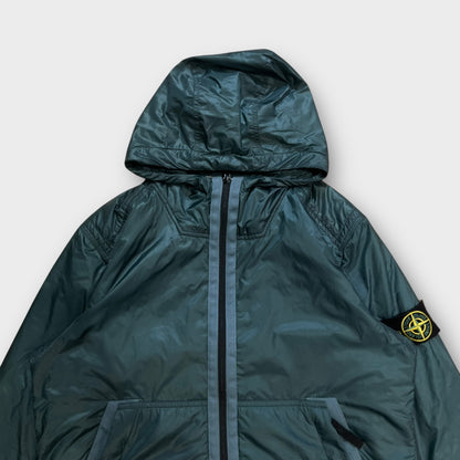 Veste Stone Island Verte Micro Rip Stop - M