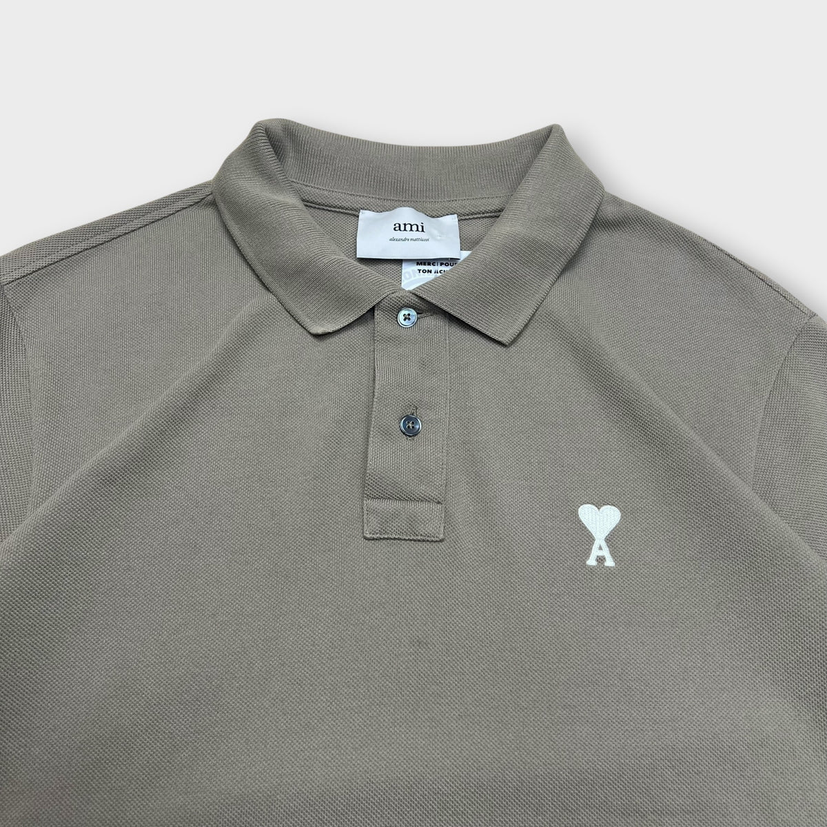 Polo AMI Paris Kaki - XL
