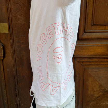 T-shirt Bape blanc - S