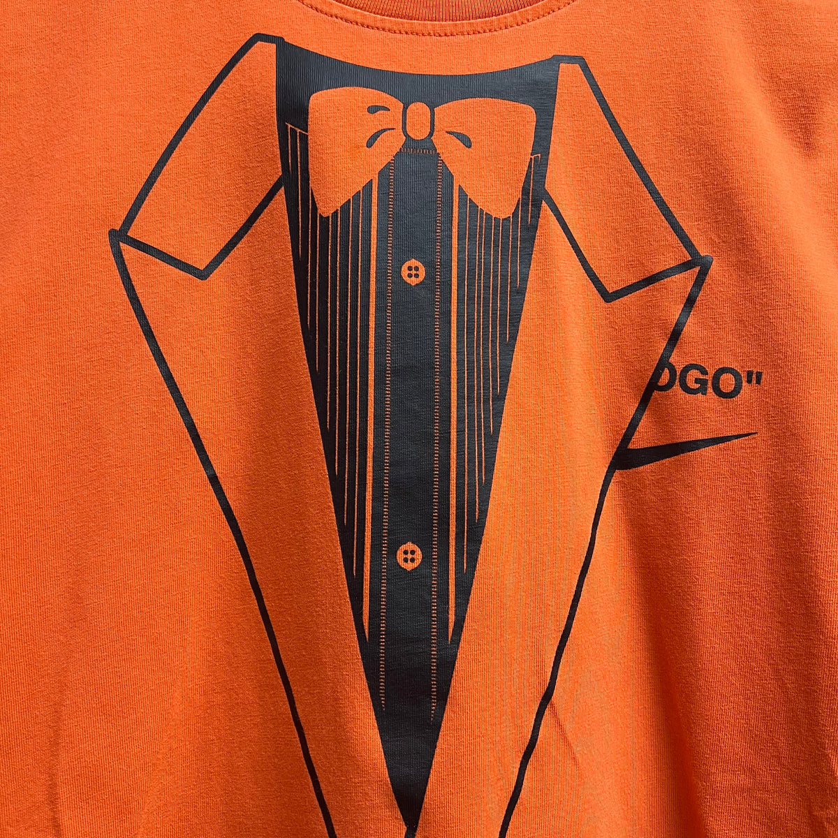 T-shirt Nike x Off White Orange - XS