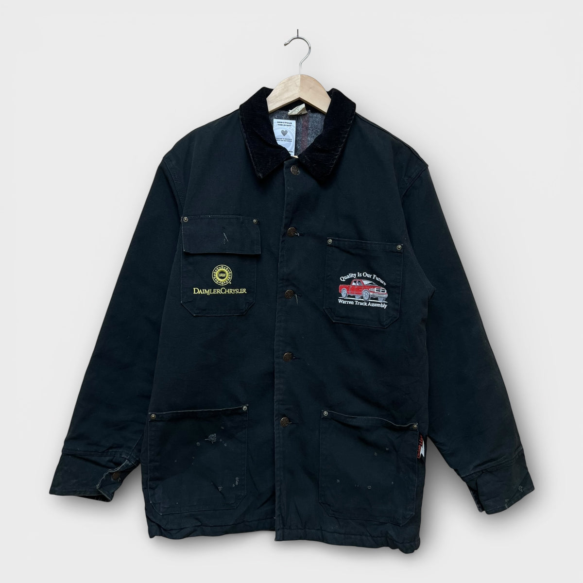 Work Jacket vintage Made In Usa type Michigan noir - S