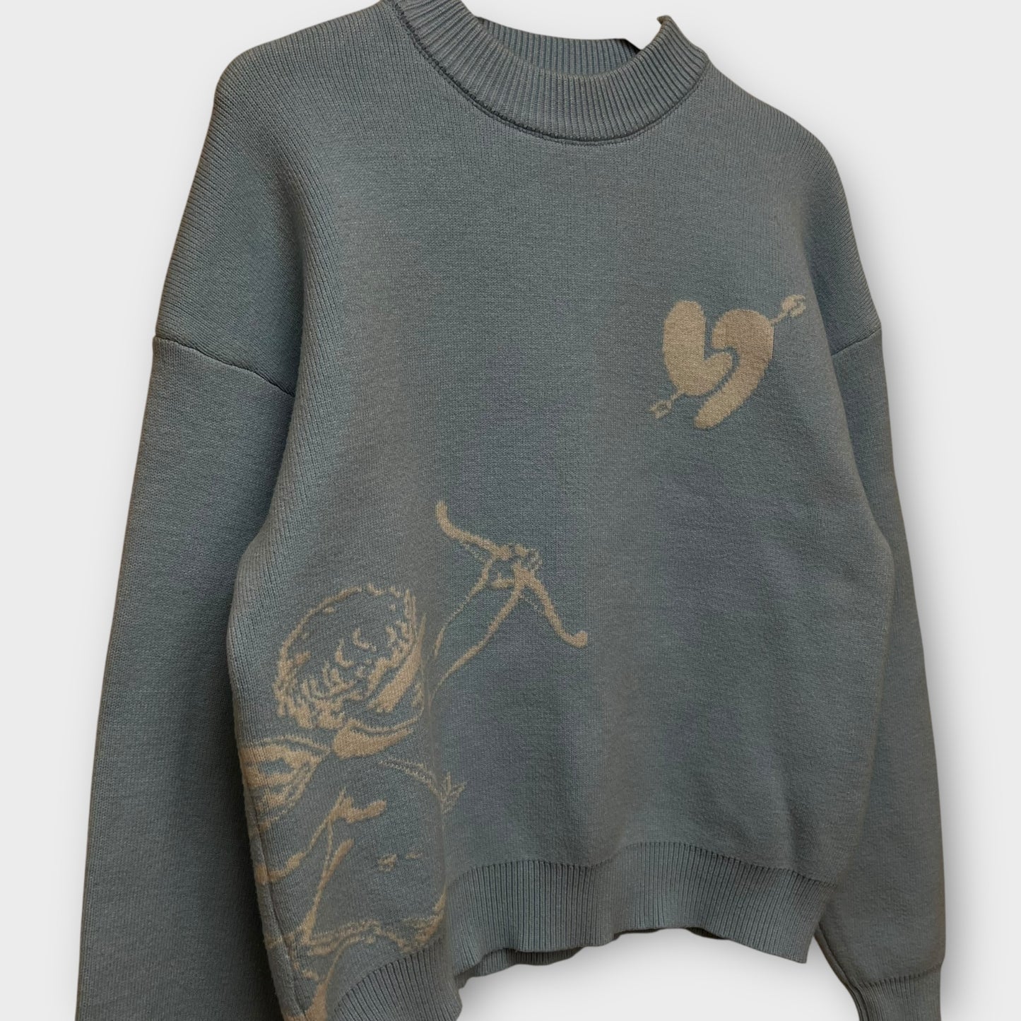 Pull bleu ciel Loyality - M
