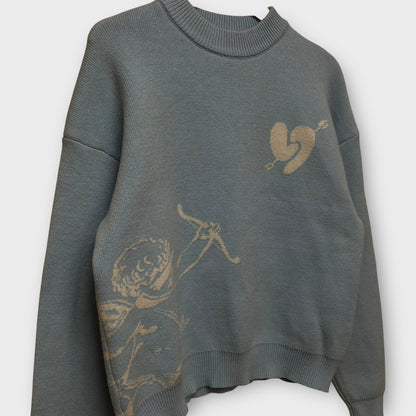 Pull bleu ciel Loyality - M