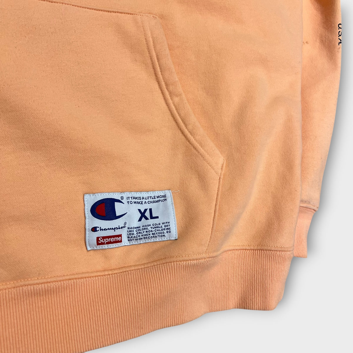 Hoodie Supreme x Champion Rose - XL