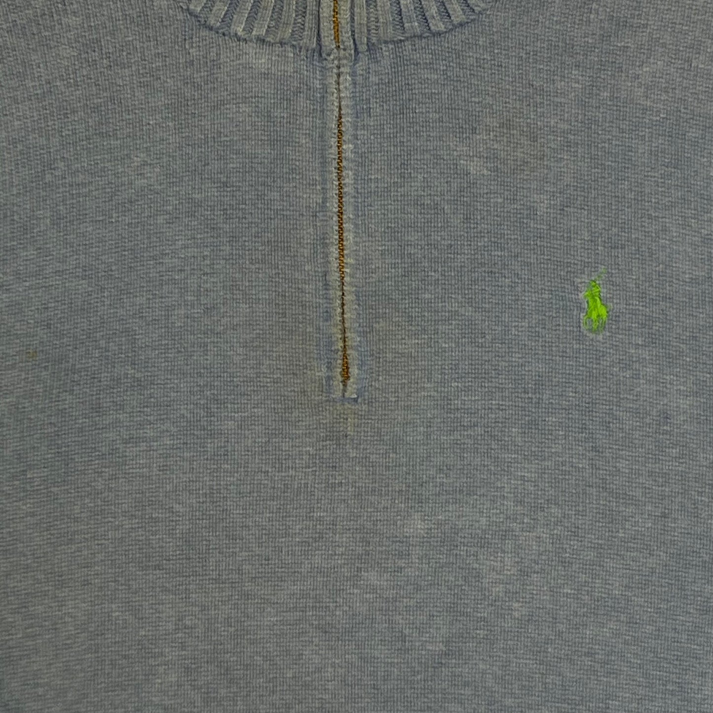 1/4 Zip Ralph Lauren Bleu - L