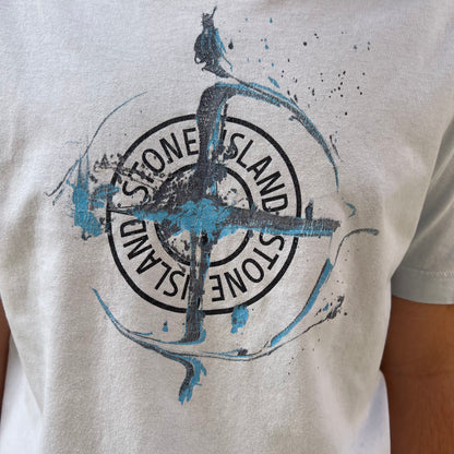 T-Shirt Stone Island Bleu - S