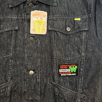 Veste Jean Deadstock Made in Italy Noir - L