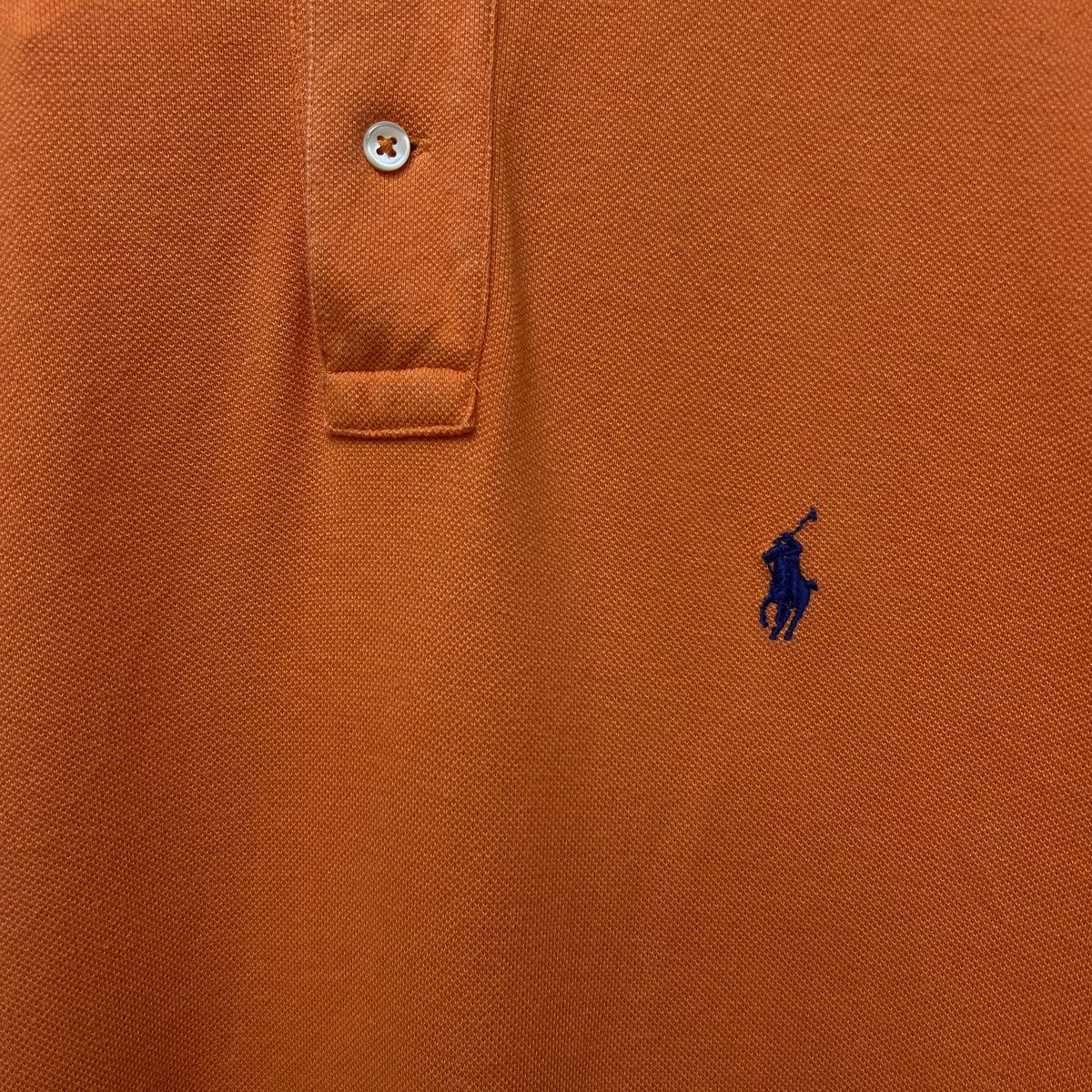 Polo Manches Longues Ralph Lauren Orange - M