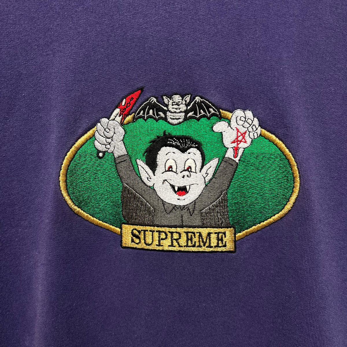 Hoodie Supreme Violet - L