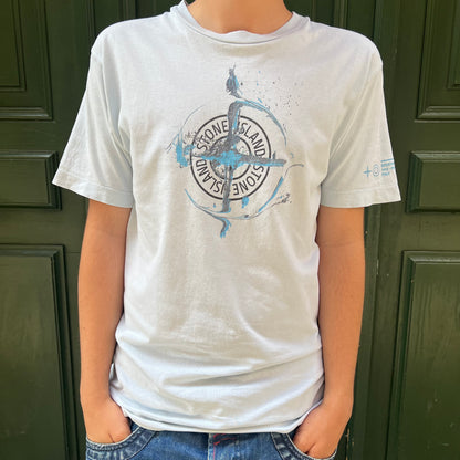 T-Shirt Stone Island Bleu - S
