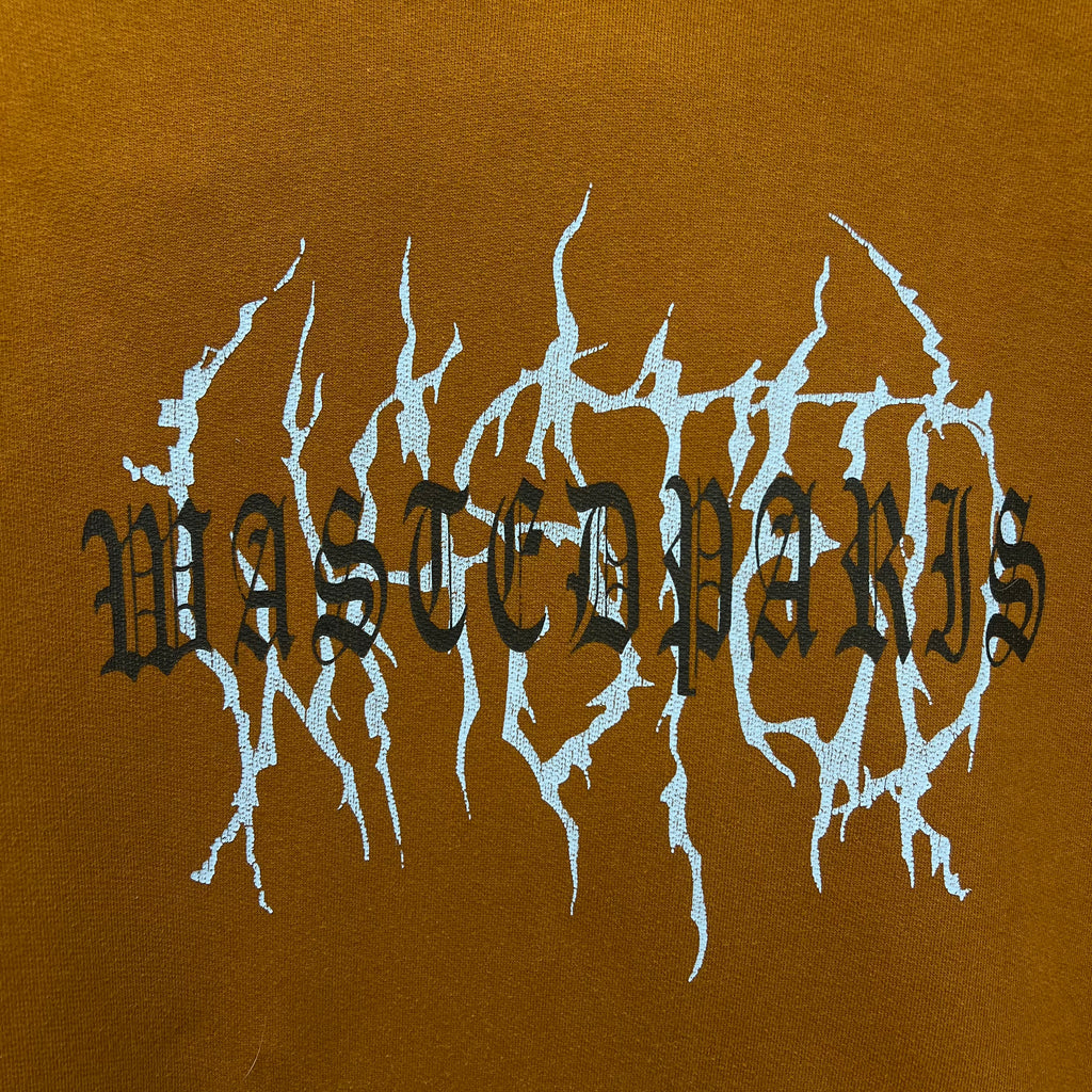Hoodie Wasted Marron - S