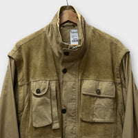 Veste Daim Camel vintage