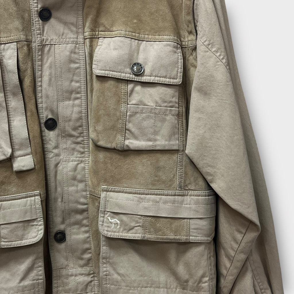 Veste Daim Camel vintage