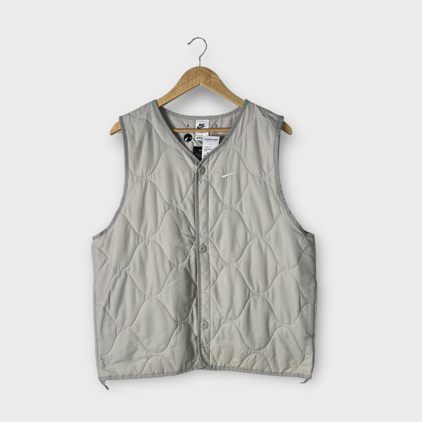 Veste Matelassé Nike crème - S