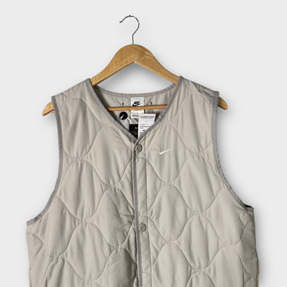 Veste Matelassé Nike crème - S