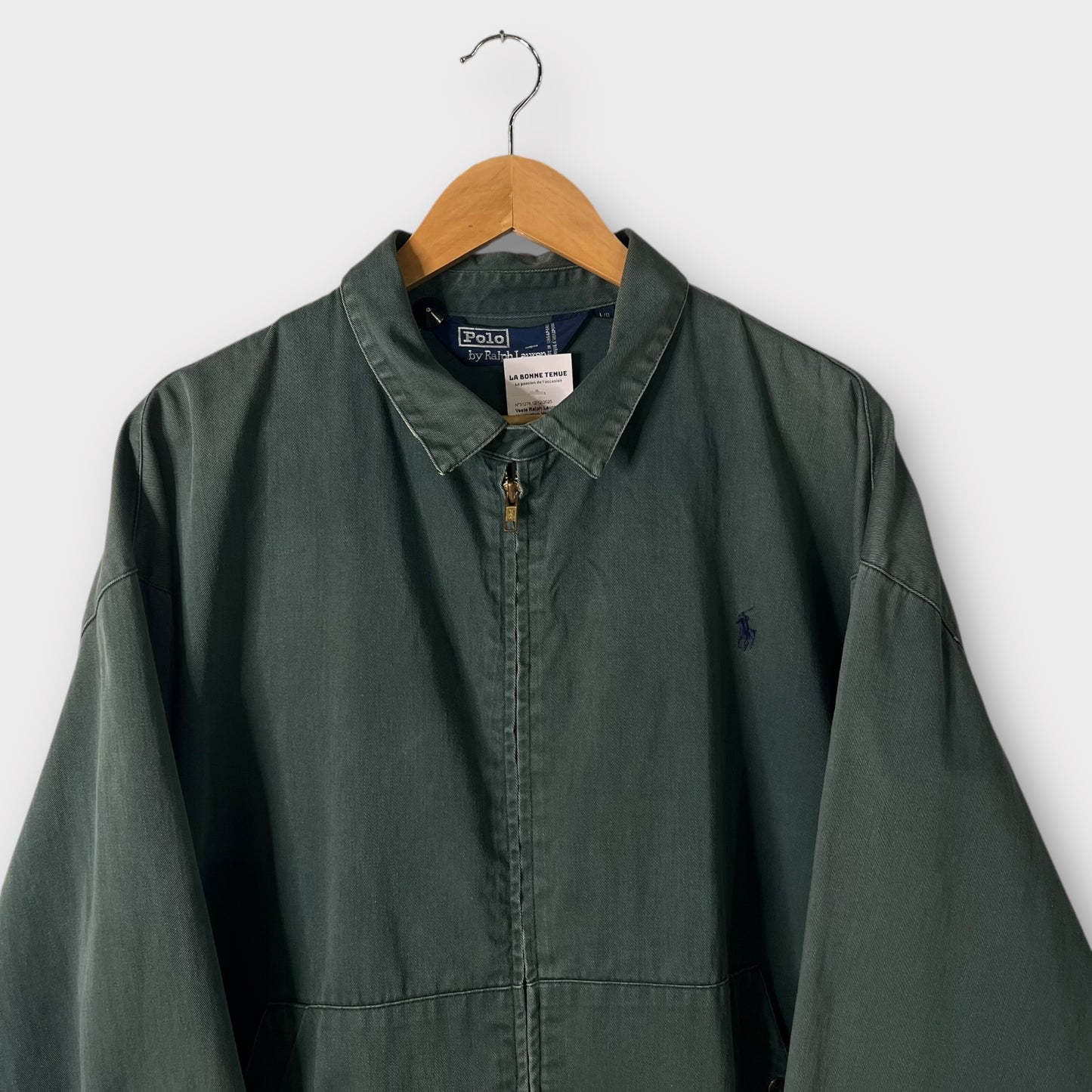 Veste Ralph Lauren Harrington Verte - L
