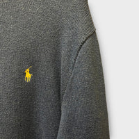 1/4 Zip Ralph Lauren bleu - XL